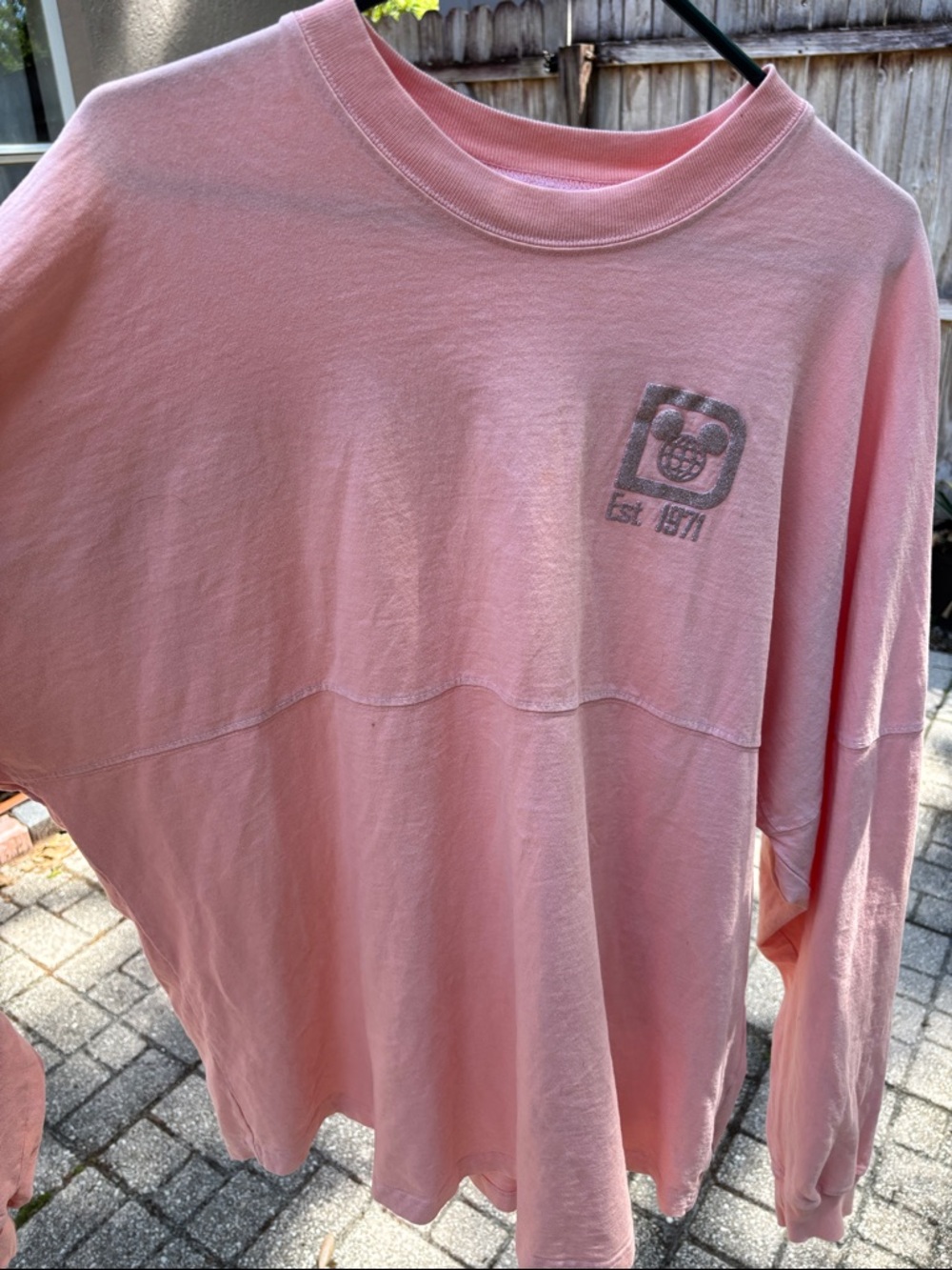Walt Disney World Spirit Jersey in Peachy Pink